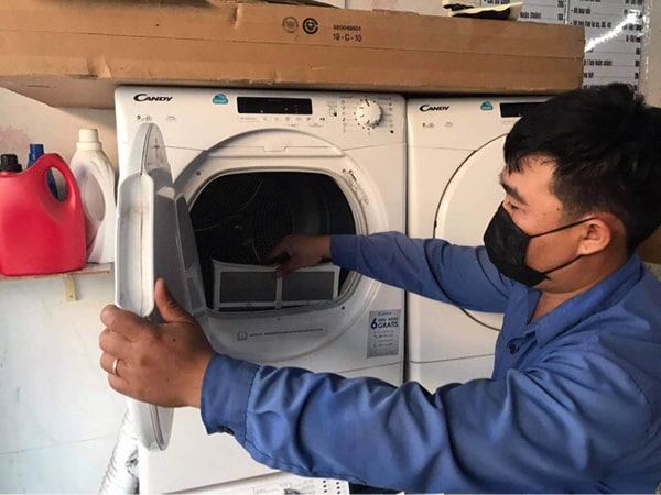 Reset máy giặt Sanyo để tiết kiệm năng lượng