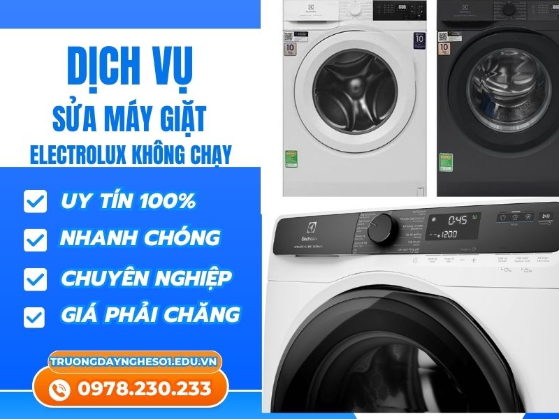 Máy Giặt Electrolux Không Chạy Sửa Nhanh Hiệu Quả Giá Rẻ!