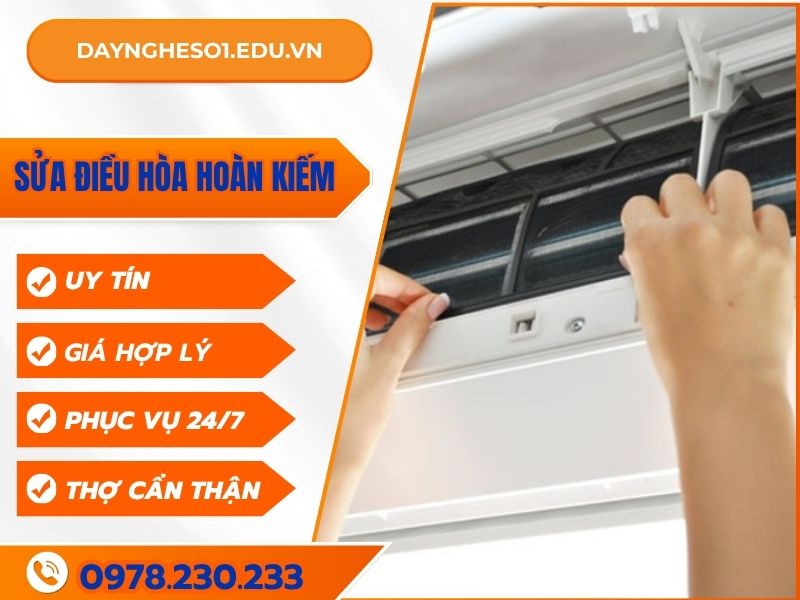 Dịch vụ sửa điều hòa tại Hoàn Kiếm chuyên nghiệp, uy tín