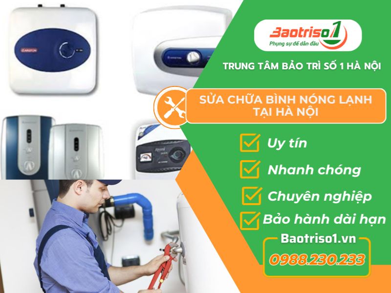 sửa chữa bình nóng lạnh tại Hà Nội