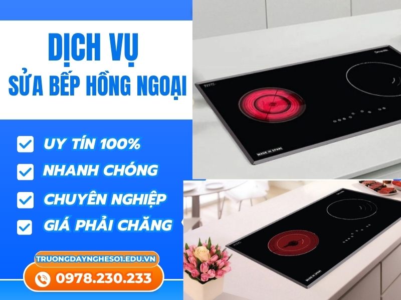 Sửa Bếp Hồng Ngoại Nhanh Chóng Uy Tín Giá Rẻ!