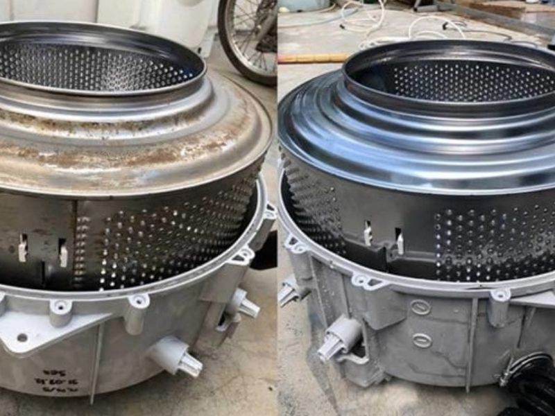 Các bước cơ bản khi tiến hành vệ sinh máy giặt
