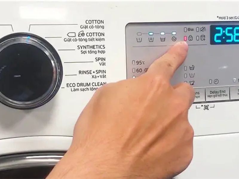 Cách sửa máy giặt hỏng bảng điều khiển trên các hãng