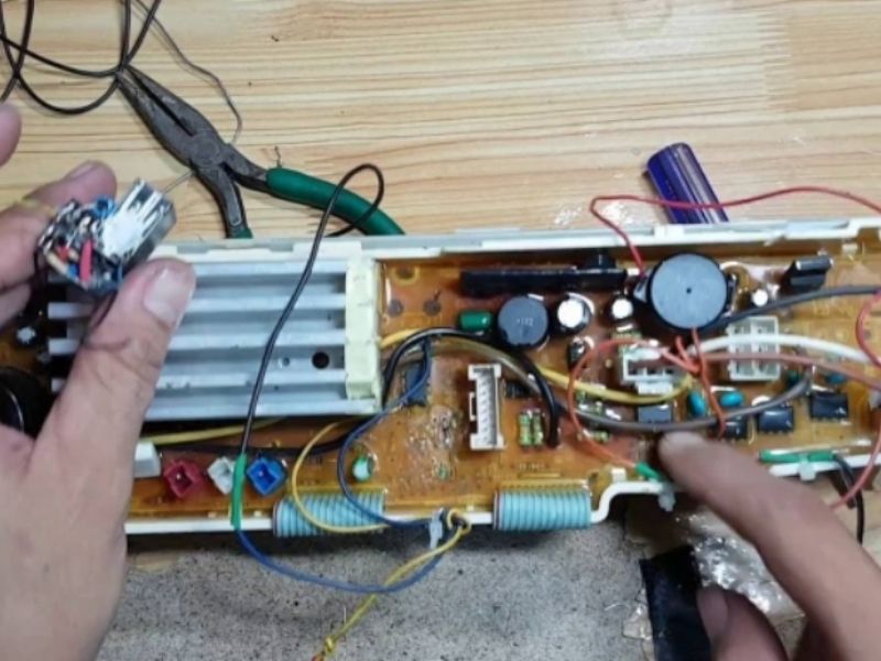 Dấu hiệu nhận biết máy giặt Sanyo mất nguồn