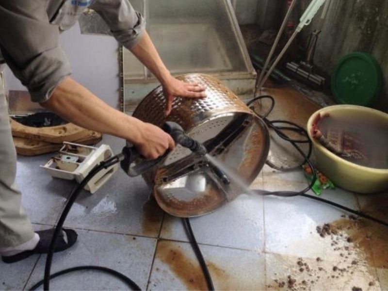 Lý do cần phải vệ sinh máy giặt tại Đống Đa