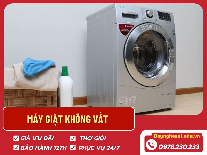 Nguyên nhân máy giặt không vắt và cách sửa mới nhất 