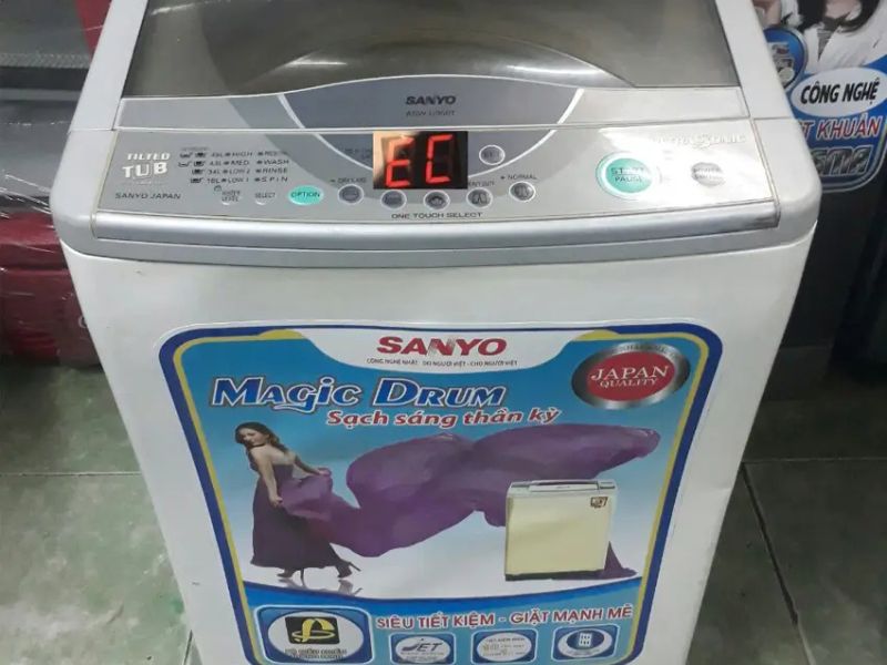 Nguyên nhân và cách sửa lỗi EC máy giặt Sanyo
