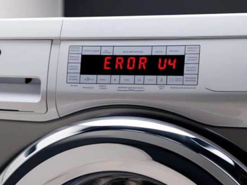 Nguyên nhân và cách sửa lỗi U4 máy giặt Sanyo