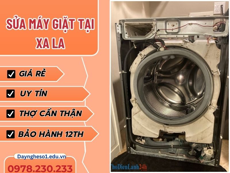 Sửa máy giặt tại Xa La uy tín,, thợ phục vụ nhanh