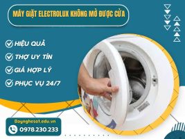 May Giat Electrolux Khong Mo Duoc Cua Dayngheso1